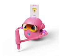 JINSBON Drawing Robot For Kids, Interactive Educational Drawing Robot, Montessori Drawing Learning Toy, For Fostering Creativity In Art Activities(Pink)