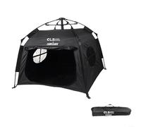 JINSBON Pet Tent,Outdoor Home Pop Up Pet Tent Outdoor Home Camping Tent Portable Folding Cat Dog Tent Fully Automatic(Black)