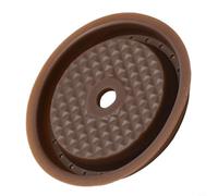 JINSBON Reusable Silicone Cap Lids, Keep Your Coffee Or Espresso Fresh Brown 59 Mm Diameter Fit For VertuoLine Capsules(1pcs)