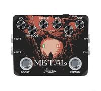 JINSBON Rowin Metal for BOOST Distortion Guitar Effect Pedal Absolute Metal Power, Customizable Tone
