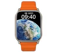 JINSHANGZI 2025 HK11 ULTRA 3 Smartwatch 49mm HD AMOLED 4G ROM Bluetooth Network ChatGPT Call Robot Clock NFC Compass Men Women Smart Watch (Orange)