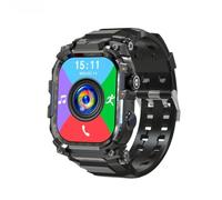JINSHANGZI 5G Smartwatch 2.06inch Larger Amoled Screen Android 10.0 Smart Watch With 180° Rotary Camera Flashlight NFC WIFI SIM Card (Black,16GB 256GB)