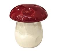 JINSHENGXINA Cute Mushroom Ashtray Anti-fly Ash With Lid Ceramic Ashtray Home Desktop Decoration(A)