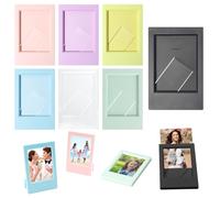 Jinsion 7 Pieces Mini Photo Frame 9.2 × 6.1 cm, Instax Mini Picture Frames