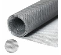 Jinsion Wire Mesh, 30 cm x 120 cm Stainless Steel Mesh Roll, Filter Screen Mesh Sheet for Vents Cover, Rodent Mesh, Metal Mesh for Home Kitchen Garden Prevent Mouse Mice Snakes Hornets Entering