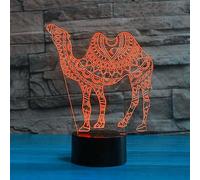 Jinson well 3D Camel Night Light 7 Colors Mood Lamp Touch Switch USB Table Desk LED Present Kids Home Party Birthday Gift