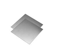 Jinssirey 2pcs 304 Stainless Steel Sheets 0.5mm, 304S Stainless Plates 0.5 x 200 x 200mm, Thickness 0.5mm, Width x Length=200x200mm