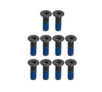 JINTAI 10*pcs/1 Set of screws Set of base screws Notebook Screws for Lenovo 14e Chromebook Gen 3 82W6 82W7 IP Slim 3 Chrome 14IAN8 83BN black A set of 10 pieces