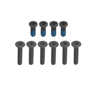JINTAI 10*pcs/1 set screws Screw set base screws Notebook Screws for LENOVO LOQ 15IRX9 83DV LOQ 15AHP9 83DX LOQ 15IAX9I 83FQ LOQ 15IAX9 83GS LOQ 15ARP9 83JC black(6 long,4 short)