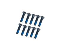 JINTAI 10 PCS notebook base plate screw for HP 15-BL 15T-BL 15-BS 15-BW 15T-BR 15Z-BW 250 255 G6 Gamme Botier Inférieur Cover Base(couleur noire) Bottom Case Screws