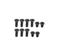 JINTAI 11*pcs/1 Set of screws Set of base screws Notebook Screws for Lenovo IdeaPad 3 17ADA05 81W2 17ARE05 81W5 17IML05 81WC 17IIL05 81WF Lenovo V14 V15 G1 V17-IIL black(7 long,4 short)