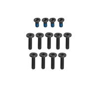 JINTAI 13*pcs/1 Set of screws Set of base screws Notebook Screws for Lenovo LOQ 15IRH8 82XV LOQ 15APH8 82XT LOQ 15APH8A 82YC LOQ 16IRH8 82XW LOQ 16APH8 82XU black(9 long 4 short)