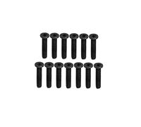 JINTAI 13*pcs/1 set screws Screw set base screws Notebook Screws for MSI MS-17K1 GE76 Raider 10SGS 10SFS MS-17K2 GE76 Raider 10UH 10UG GP76 Leopard 10UE 10UG UH black(A set of 13Piece)