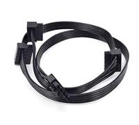 JINTAI 5 Pin to 3 SATA Power Supply Cable Replacement for Cooler Master G750M G650M G550M Modular（Length 70cm）