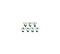 JINTAI 7*pcs/1 set of screws Screw set Base screws Notebook screws for ASUS ZenBook 14 UX3405 UX3405MA UX3405CA Q425MA ZenBook 14 2025 UM3406KA UM3406HA silvery(One set of 7 piece)