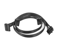JINTAI DC Power Cable for Cooler Master VSM750 VSM650 VSM550 5 Pin to 3 SATA (70cm) Power Supply Cable Wire Line replacement