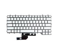 JINTAI Laptop Backlit US Keyboard Replacement for Dell Alienware M15 R2 R3 R4 RGB Backlight US White CN:0Y00RH RGB Single Key Color Mixing Keyboard