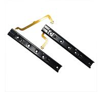 JINTAI Left Right Slide Rail Slider Bracket with Sensor Flex Cable Replacement for Nin-tendo Switch Console Slide Bar
