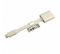JINTAI New Replacement White USBC To USBA 3.0 Ethernet Adapter Connector DC Jack Connector For DELL DBQBJBC054 3XTY3 03XTY3
