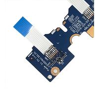 JINTAI Power Switch ON-FF Button Cable for HP 15-BN 15-BA 15-AY 15-AC 15-AC121DX 15-AF 15-AC135NA 250 G4 LS-C702P 813954-001 Power Button Flat Cavo