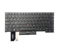 JINTAI Replacement for Lenovo Thinkpad T490s T495s P1 X1 Extreme Gen1 Gen2 | PK131BR1B10 UK Layout Keyboard without Backlit Baxklight, NOT FIT T490 T495