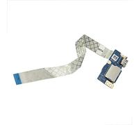 JINTAI USB DC Jack Charging Port Flex Flat Cable Replacement for Dell Inspiron 5570 5575 3780 3490 3590 NBX00028E00 VM6W3 0VM6W3