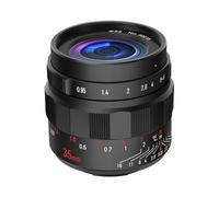 JINTU 35mm F0.95 Large Aperture Manual Mirrorless Lens Prime Portrait Lenses Compatible with Sony E Mount Cameras NEX A6000 A6100 A6600 A6400 A6500 A7IV A7II A7III A7RIII ZV-E10 A7RIV A7C