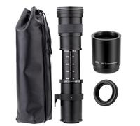 JINTU 420-1600mm f8.3 Telephoto Zoom Lens Manual Focus Camera Lenses for Nikon D7000, D7100, D7200, D7500, D850 D5600 D3400 D500 D5500 D750 D810 D3100 D610 D5200 D600 D3200