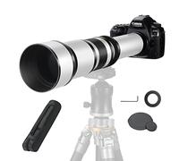 JINTU EF/EF-S 650-1300mm f/8 Manual Telephoto Zoom Lens for Canon EOS Nikon DSLR Camera (Rebel T8i/T7/T6/T5/5D/6D/250D/2000D D3500 D850 D7500 D5600 D3400 D500 D7200 D5500 D750 D5300 D7100 D5200 D3200