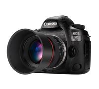 JINTU EF/EF-S Mount 85mm f1.8 Portrait Lens Manual Focus Full Frame Camera Lenses for Canon EOS 4000D 2000D 1300D 1200D 1100D 1000D 850D 800D 750D 250D 550D 650D 60D 70D 200D 90D 80D 77D 7D 6D 5D 1D