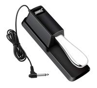JINWEE Piano Sustain Pedal，Digital Piano and Keyboard Sustain Pedal with Polarity Switch Compatible for Most Digital Pianos, Yamaha, Casio and MIDI Keyboards(Black)