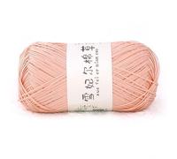 JinweiS 1 Piece - DIY Knitting Essential Soft Wool Yarn, Ideal for Craft Projects and Hand Knitting, Premium Craft Yarn（Pink） 31