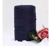 JinweiS 1 Piece - DIY Knitting Essential Soft Wool Yarn, Ideal for Craft Projects and Hand Knitting, Premium Craft Yarn（Dark Blue） 13