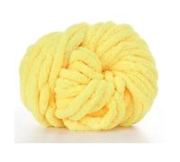 JinweiS 1 roll - Soft DIY Knitting Wool Yarn, Craft in Wool Yarn Category, Ideal for Knitting & DIY Craft Projects（Yellow） 25