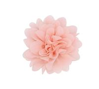 JinweiS 10Pcs Handmade Chiffon Flowers Chiffon Fabric Flowers for Embellishments,DIY Headbands Flower Accessories Flower Headband-Champagne
