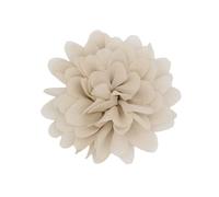 JinweiS 10Pcs Handmade Chiffon Flowers Chiffon Fabric Flowers for Embellishments,DIY Headbands Flower Accessories Flower Headband-Khaki