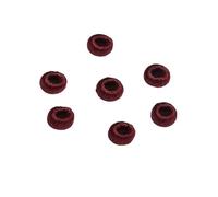 JinweiS 10Pcs Rope Button Beads Knots Coil Woven Tassel Cap for Bracelets DIY Arts Crafts, Bracelet, Necklace, Jewelry Making,R18