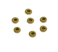 JinweiS 10Pcs Rope Button Beads Knots Coil Woven Tassel Cap for Bracelets DIY Arts Crafts, Bracelet, Necklace, Jewelry Making,R30