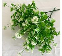 JinweiS 12pcs Lotus Ball Artificial Flowers, Fake Flowers, Flores Artificiales para, Wedding Decor,White