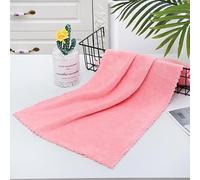 JinweiS 1pcs Bathroom Hand Towels, High Density Coral Fleece Towel，Multipurpose Use as Bath Fitness, Bathroom, Shower, Sports, Towel.13.78x29.53inch (White) 02
