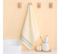 JinweiS 1pcs Cotton Towel, Multipurpose Use as Bath Fitness, Bathroom, Shower, Sports, Towel，Handle Various situations effortlessly.13.39x28.35inch (Yellow)
