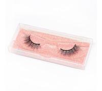 JinweiS 2 Pairs Wispy Mink Lashes Fluffy Eye Eyelashes Natural Look Volume False Eyelashes, EK05