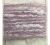 JinweiS 2 Pieces A106 Yarn for Crochet Knitting, Soft Knitting Yarn Perfect for Handmade Crochet Craft Projects，Curly Hair Coils of Wool Felt Carded Sheep Wool,Roving,Fiber