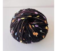 JinweiS 2 Pieces A178 Yarn for Crochet Knitting, Soft Knitting Yarn Perfect for Handmade Crochet Craft Projects，Curly Hair Coils of Wool Felt Carded Sheep Wool,Roving,Fiber