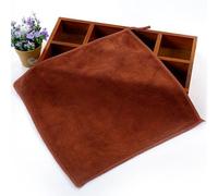 JinweiS 6pcs Dry Hair Towel Made of Ultra-fine Fiber Towels, Multipurpose Use as Bath Fitness, Bathroom, Shower, Sports, Towel，Handle Various situations effortlessly.15.75x15.75inch (Brown)