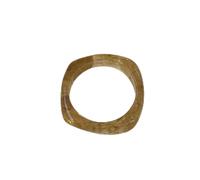 JinweiS Square Acrylic Resin Bangle Bracelet Wide Geometric Irregular Wristbands Women,C