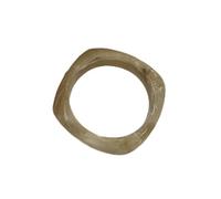 JinweiS Square Acrylic Resin Bangle Bracelet Wide Geometric Irregular Wristbands Women,G