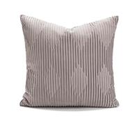 JinweiS Throw Pillow Cover 18x18 Decorative Cushion Case Farmhouse Pillowcase Modern Pillow Covers for Sofa,Couch, Living Room, Grey 02