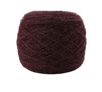 JinweiS Wool Yarn 1 Piece - DIY Knitting and Crochet Essential Soft Wool Yarn, Ideal for Craft Projects（Wine red） 02