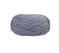 JinweiS Wool Yarn 1 roll - DIY Knitting and Crochet Essential Soft Wool Yarn, Ideal for Craft Projects（Grey） 27